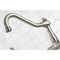 Kingston Brass KS3248PX Two-Handle Wall Mount Bathroom Faucet, Brushed Nickel KS3248PX - alternate 2